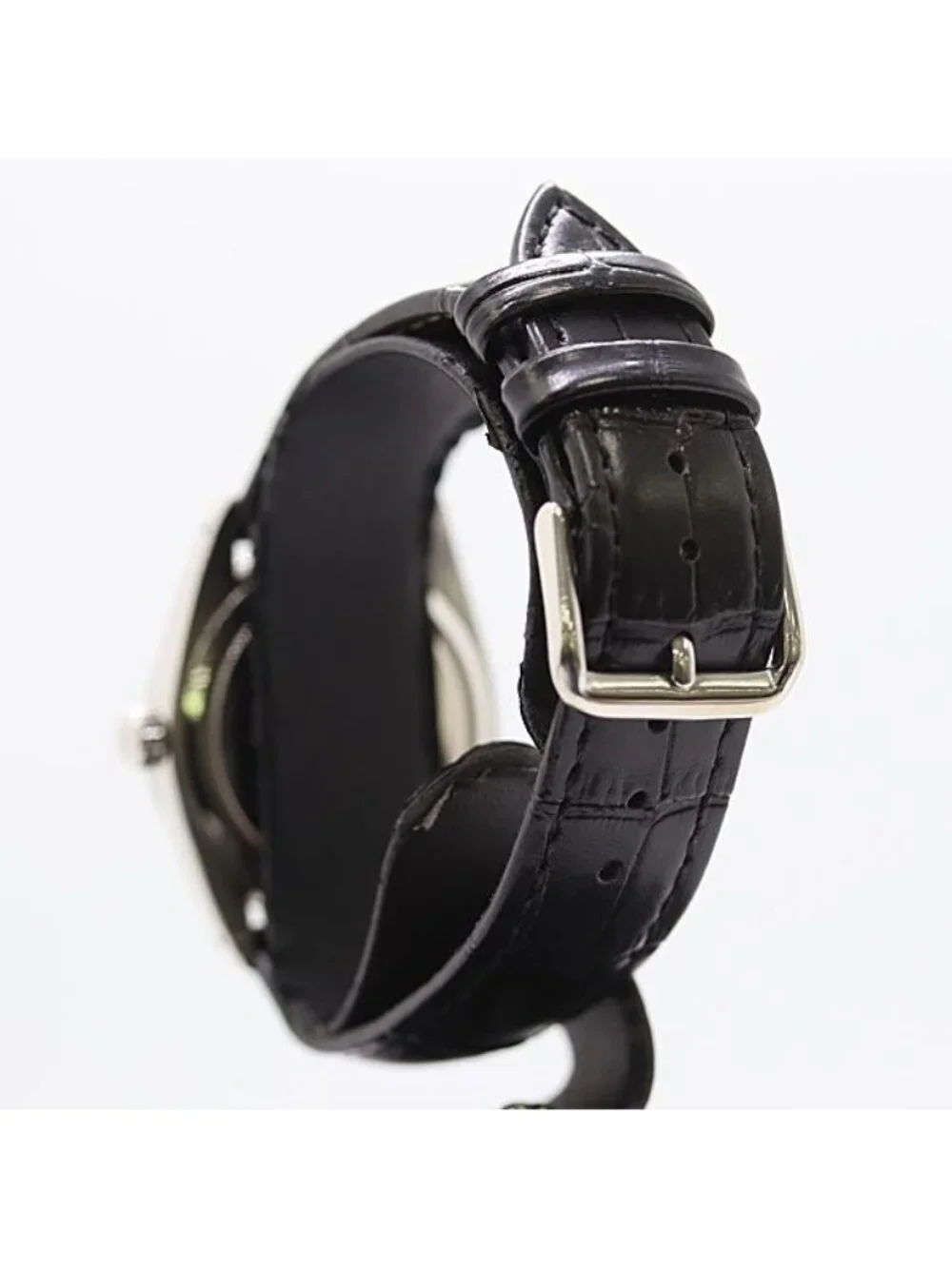 Rolex Oistar SS Hand Wound Black Dial Watches Mtm Watch